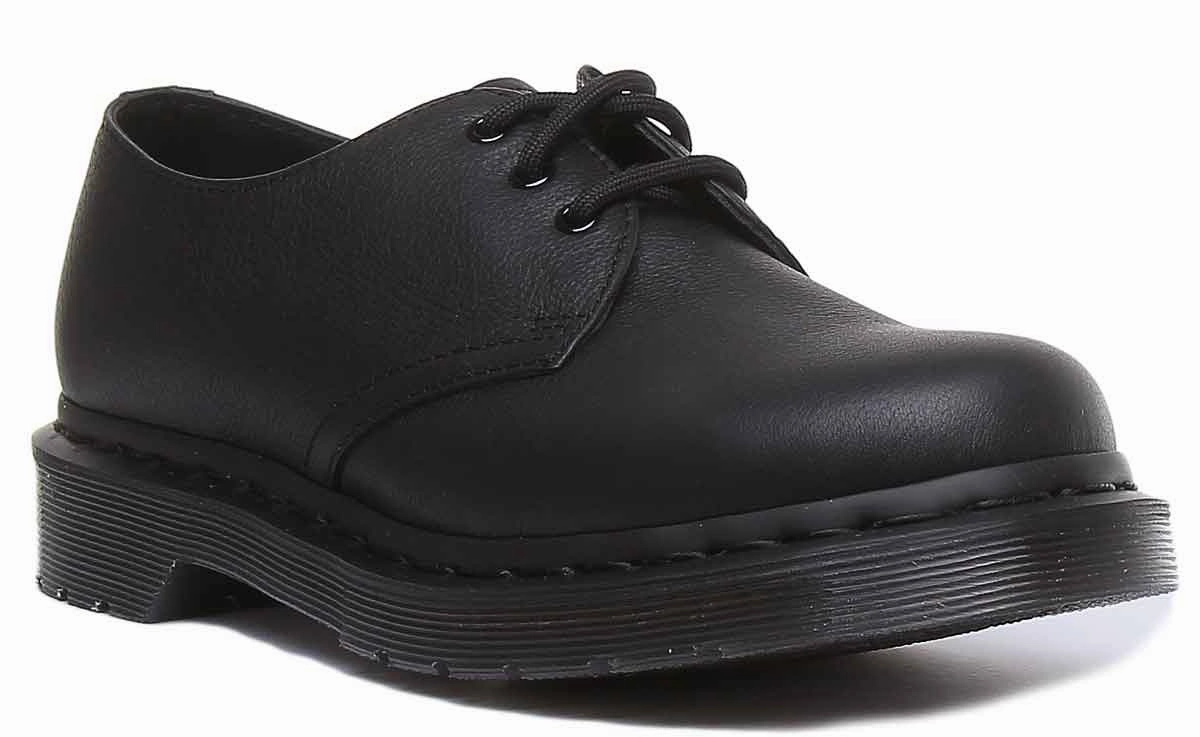 Dr Martens 1461 Mono In Black Black Shoes Dr Martens