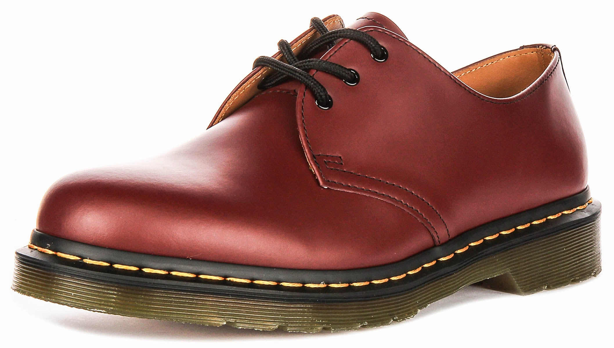 Dr Martens 1461 Smooth In Cherry Shoes Dr Martens