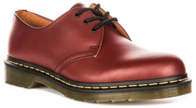Dr Martens 1461 Smooth In Cherry Shoes Dr Martens