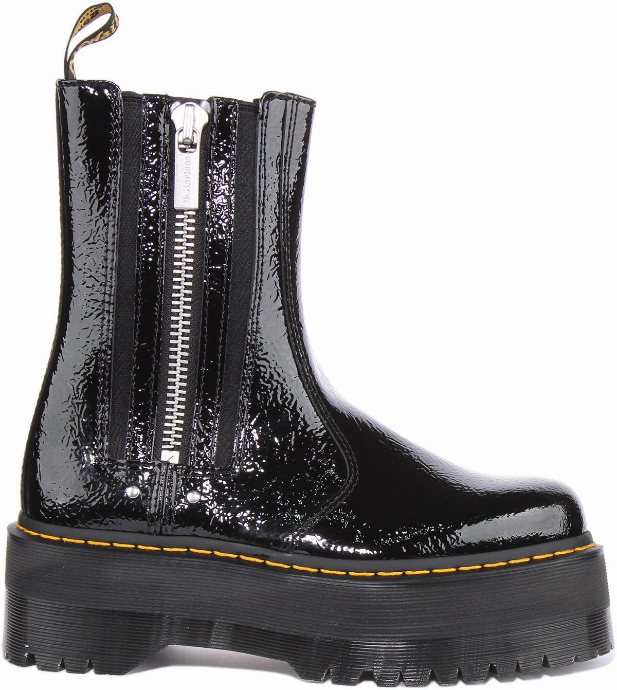 Dr Martens 2976 Max In Black Patent For Women Shoes Dr Martens