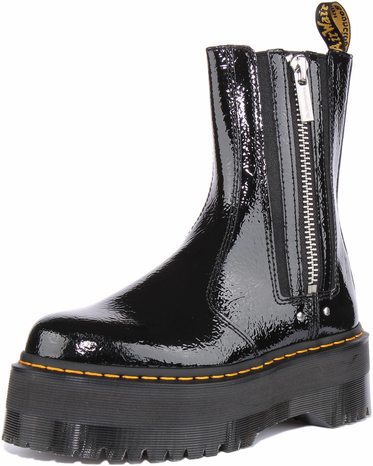 Dr Martens 2976 Max In Black Patent For Women Shoes Dr Martens