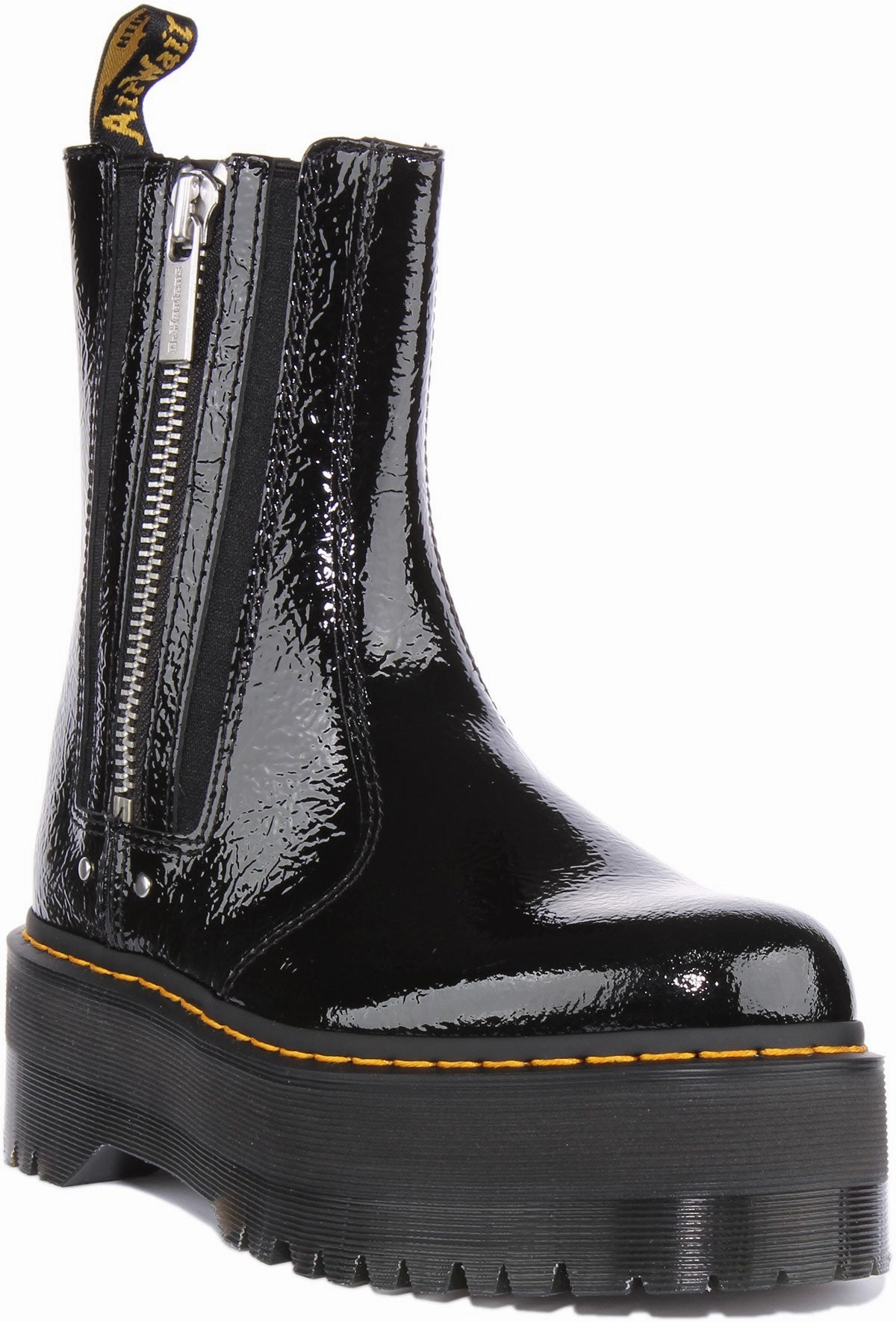 Dr Martens 2976 Max In Black Patent For Women Shoes Dr Martens