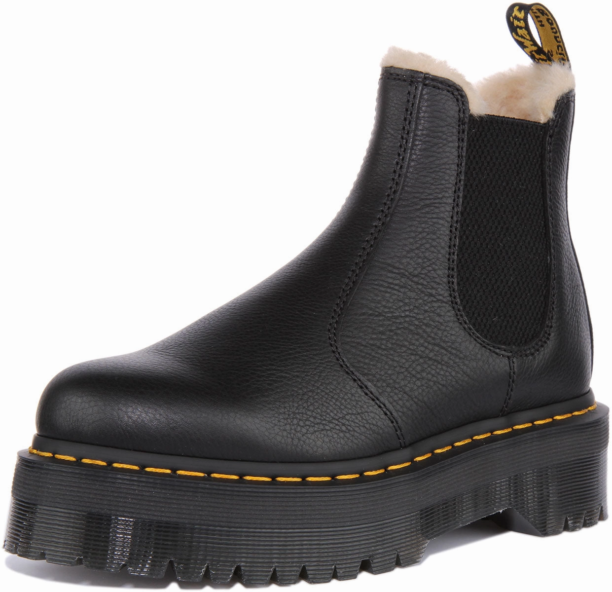 Dr Martens 2976 Quad Fur Lined In Black Shoes Dr Martens