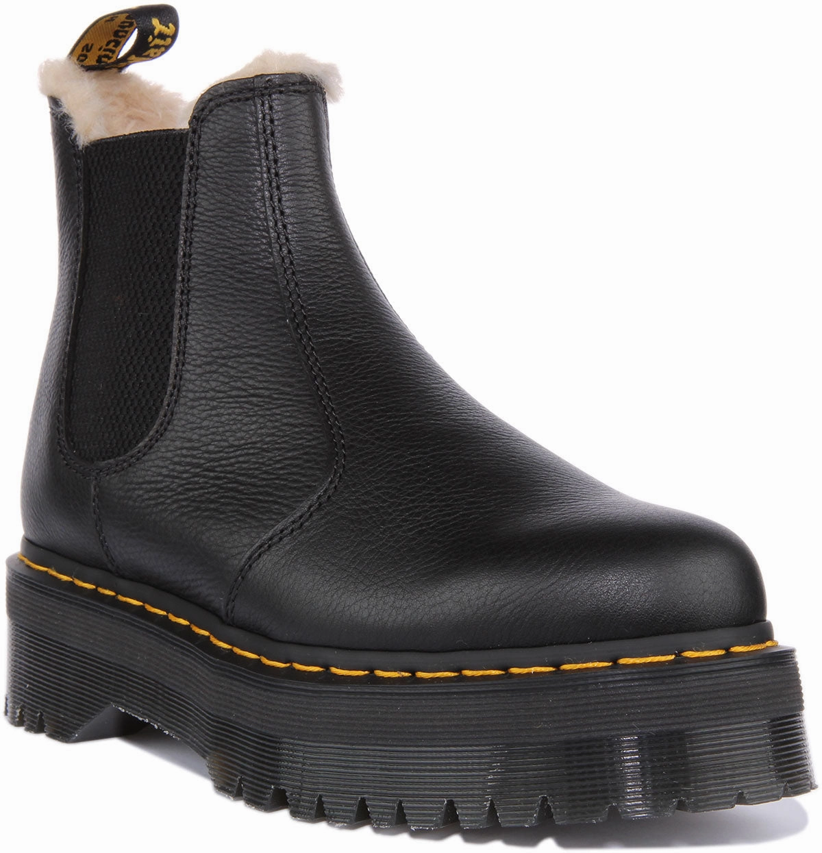 Dr Martens 2976 Quad Fur Lined In Black Shoes Dr Martens