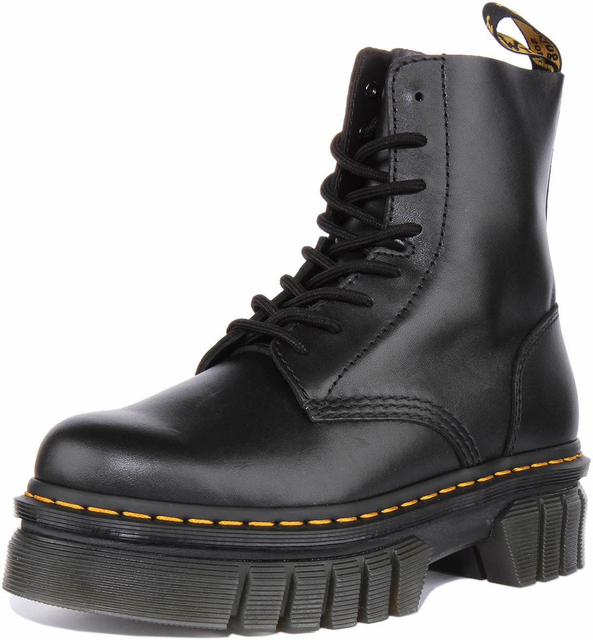Dr Martens Audrich 8 Eyelet Boot In Black Shoes Dr Martens