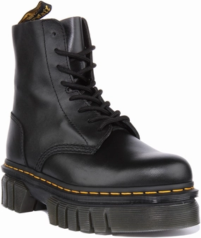 Dr Martens Audrich 8 Eyelet Boot In Black Shoes Dr Martens