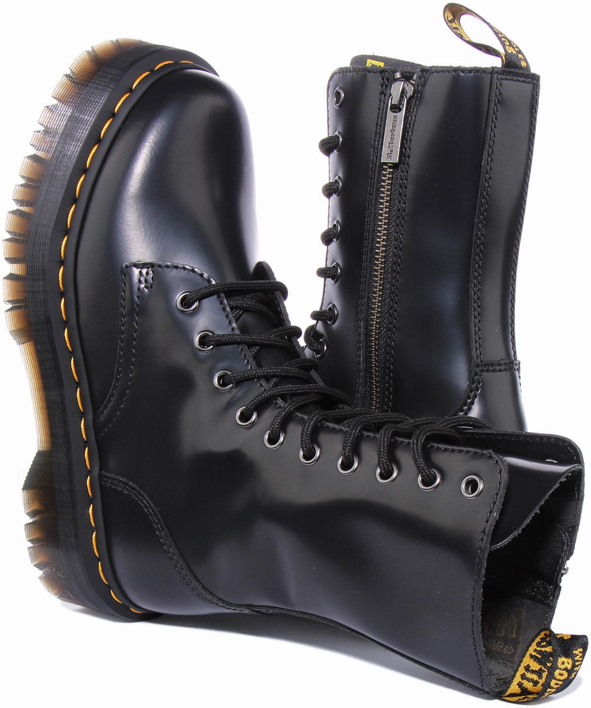 Dr Martens Jadon Hi In Black Shoes Dr Martens