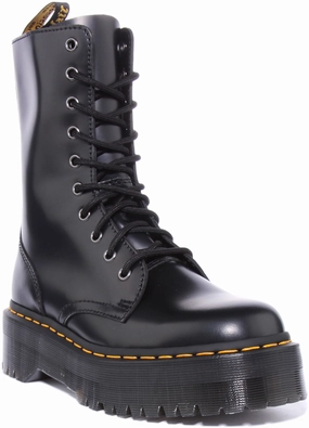 Dr Martens Jadon Hi In Black Shoes Dr Martens