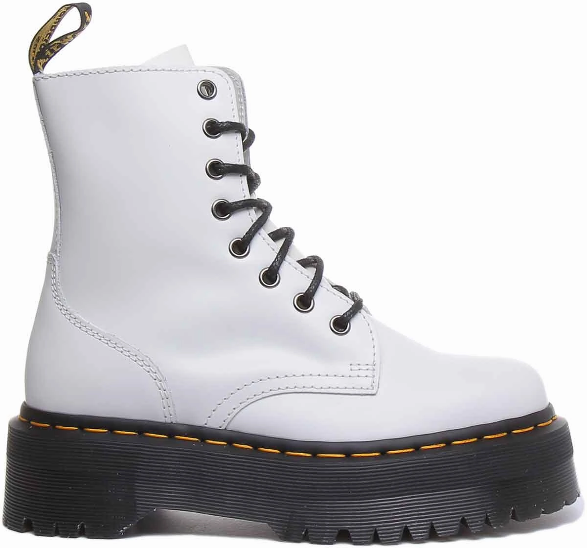 Dr Martens Jadon Smooth In White Shoes Dr Martens