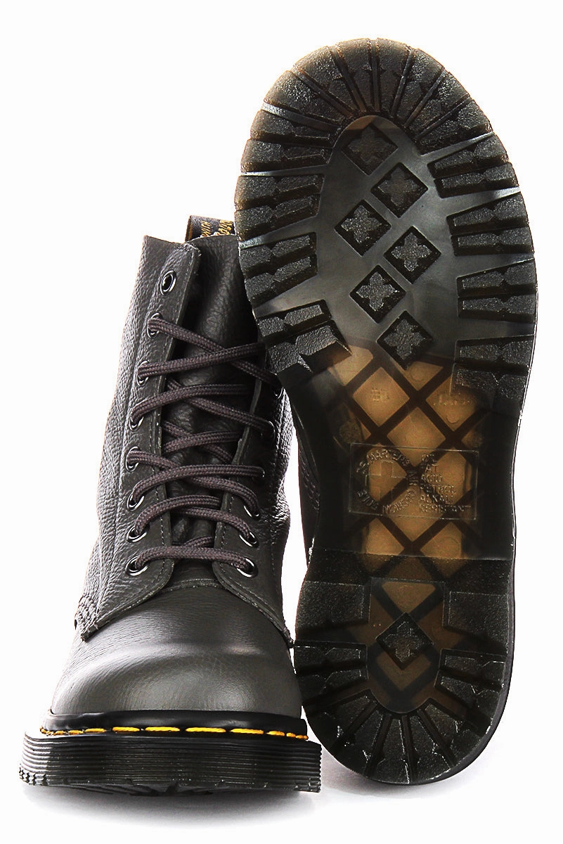 Dr Martens Pascal In Dark Grey For Women Shoes Dr Martens