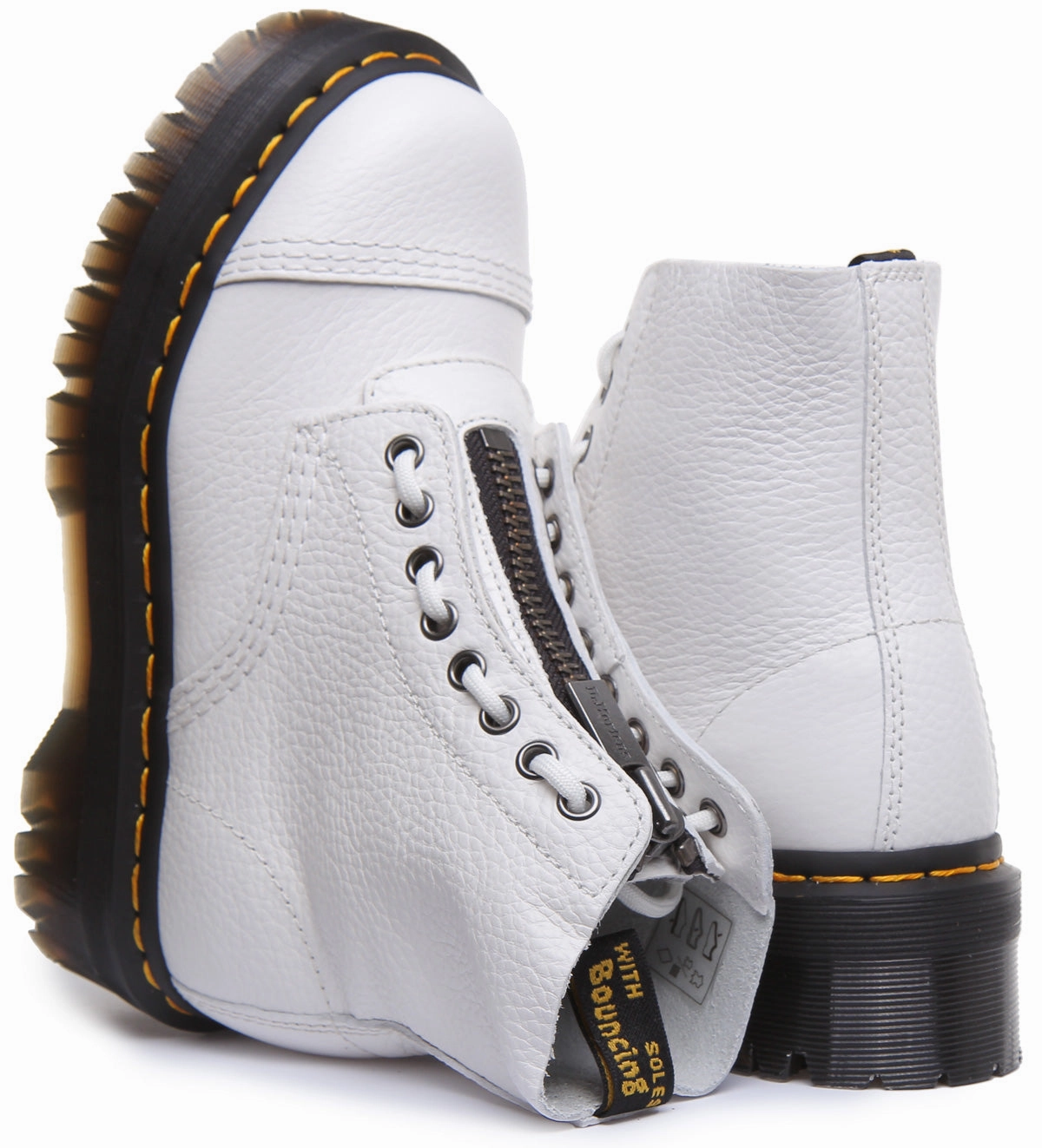 Dr Martens Sinclair In White For Women Shoes Dr Martens