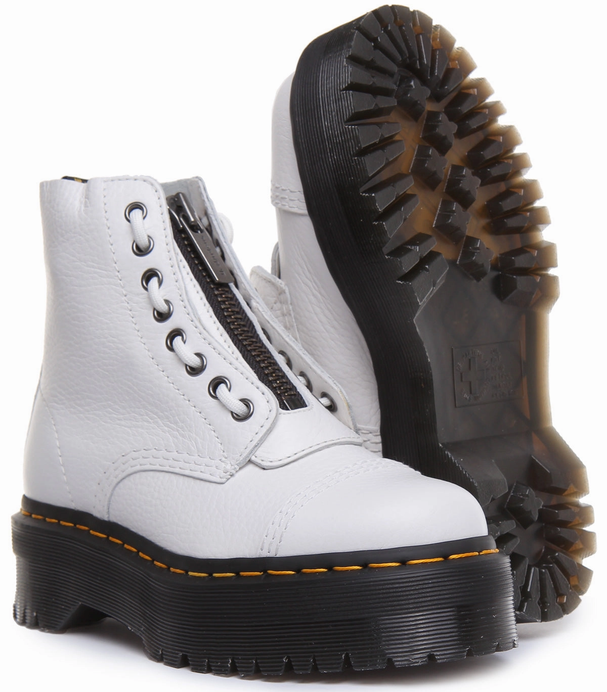 Dr Martens Sinclair In White For Women Shoes Dr Martens