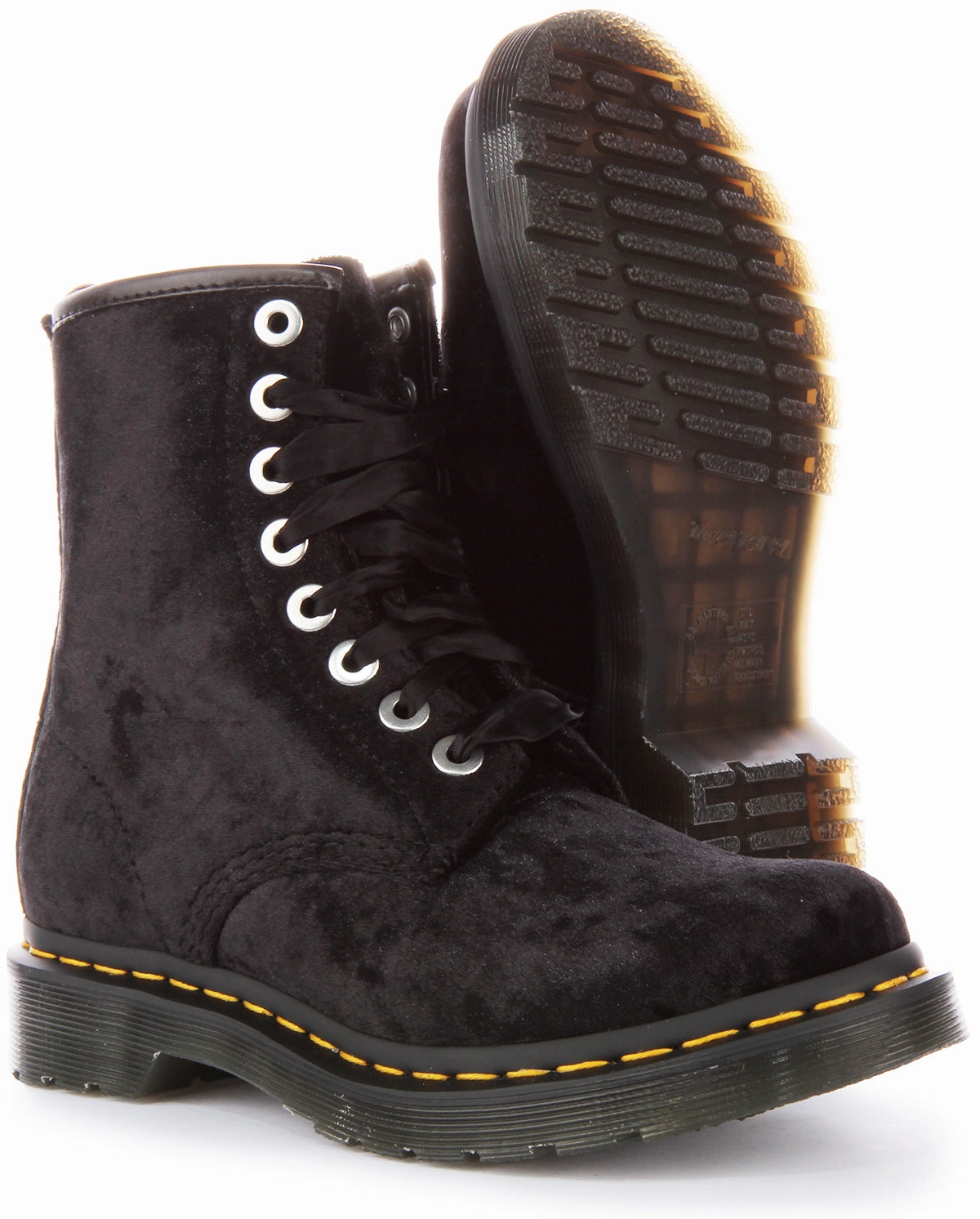 Dr Martens Vegan 1460 In Black For Women Shoes Dr Martens