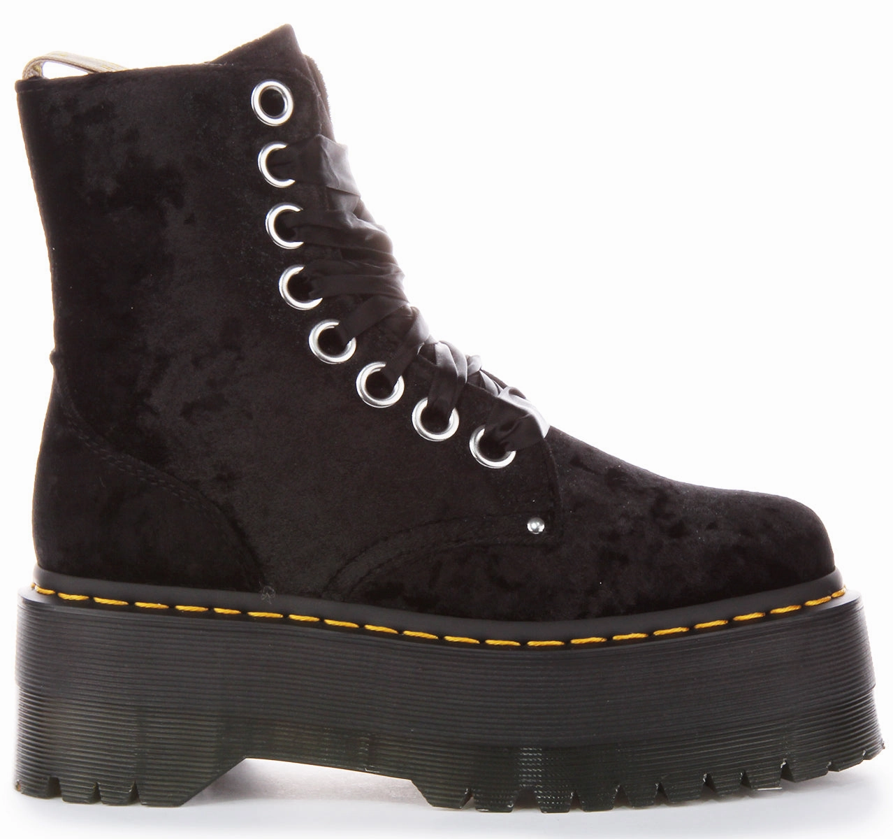 Dr Martens Vegan Jadon Max In Black For Women Shoes Dr Martens