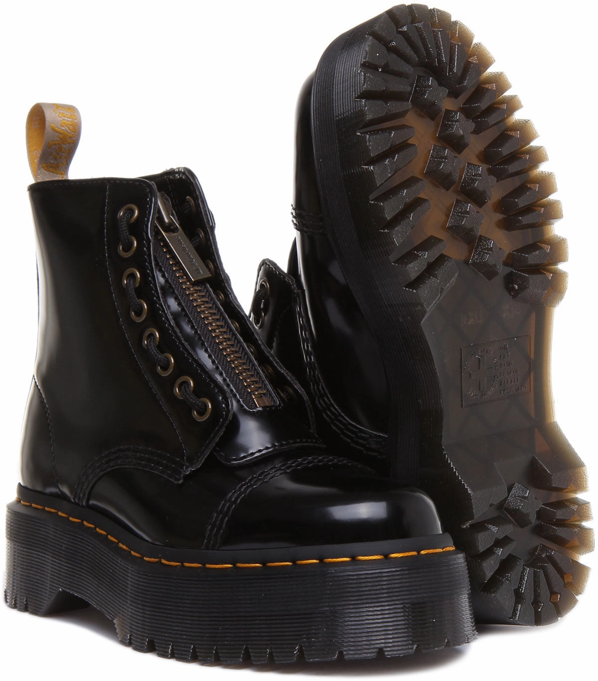 Dr Martens Vegan Sinclair In Black For Women Shoes Dr Martens