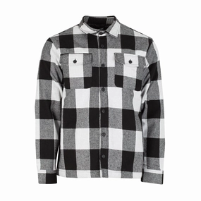 Eurostar Quilted Lined Flannel Shirt Jacket - Mens