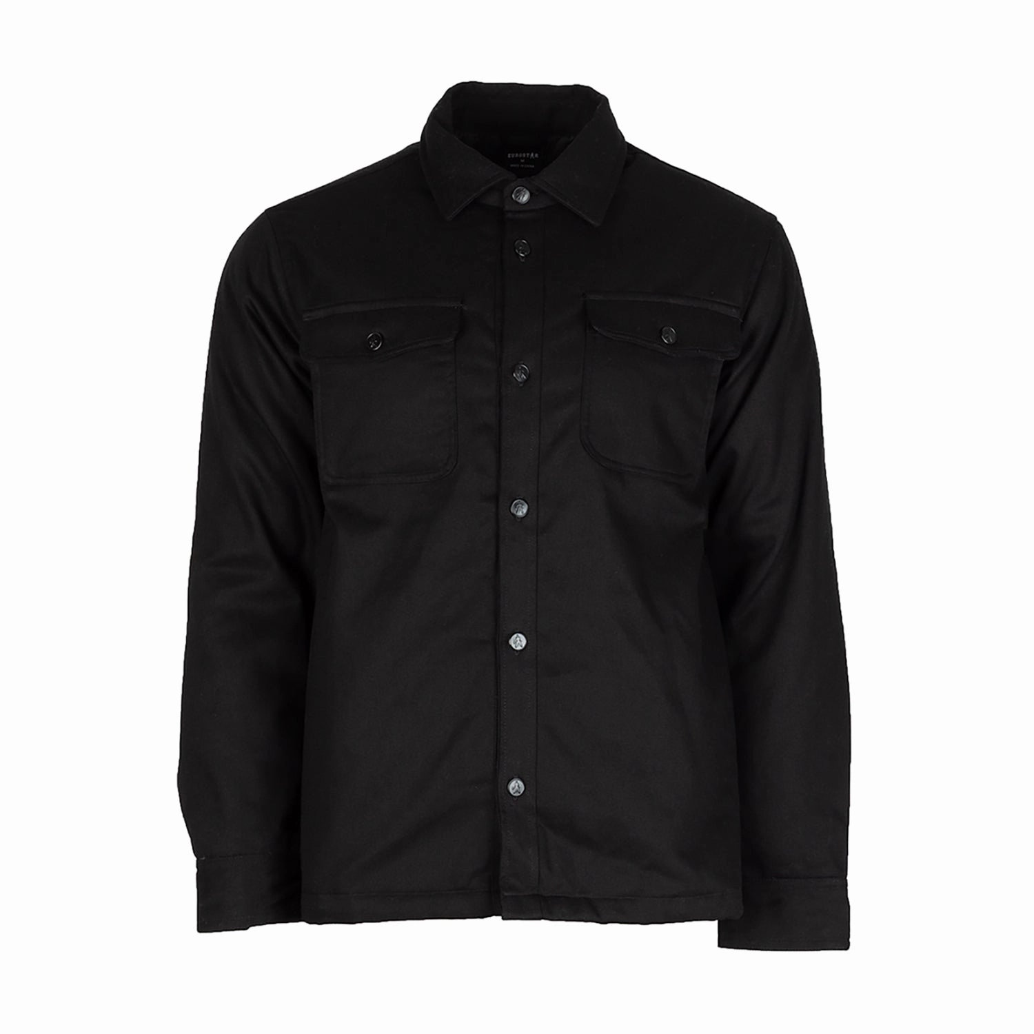 Eurostar Quilted Lined Twill Shirt Jacket - Mens