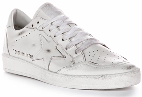 Golden Goose Ball Star In White For Men Shoes Golden Goose