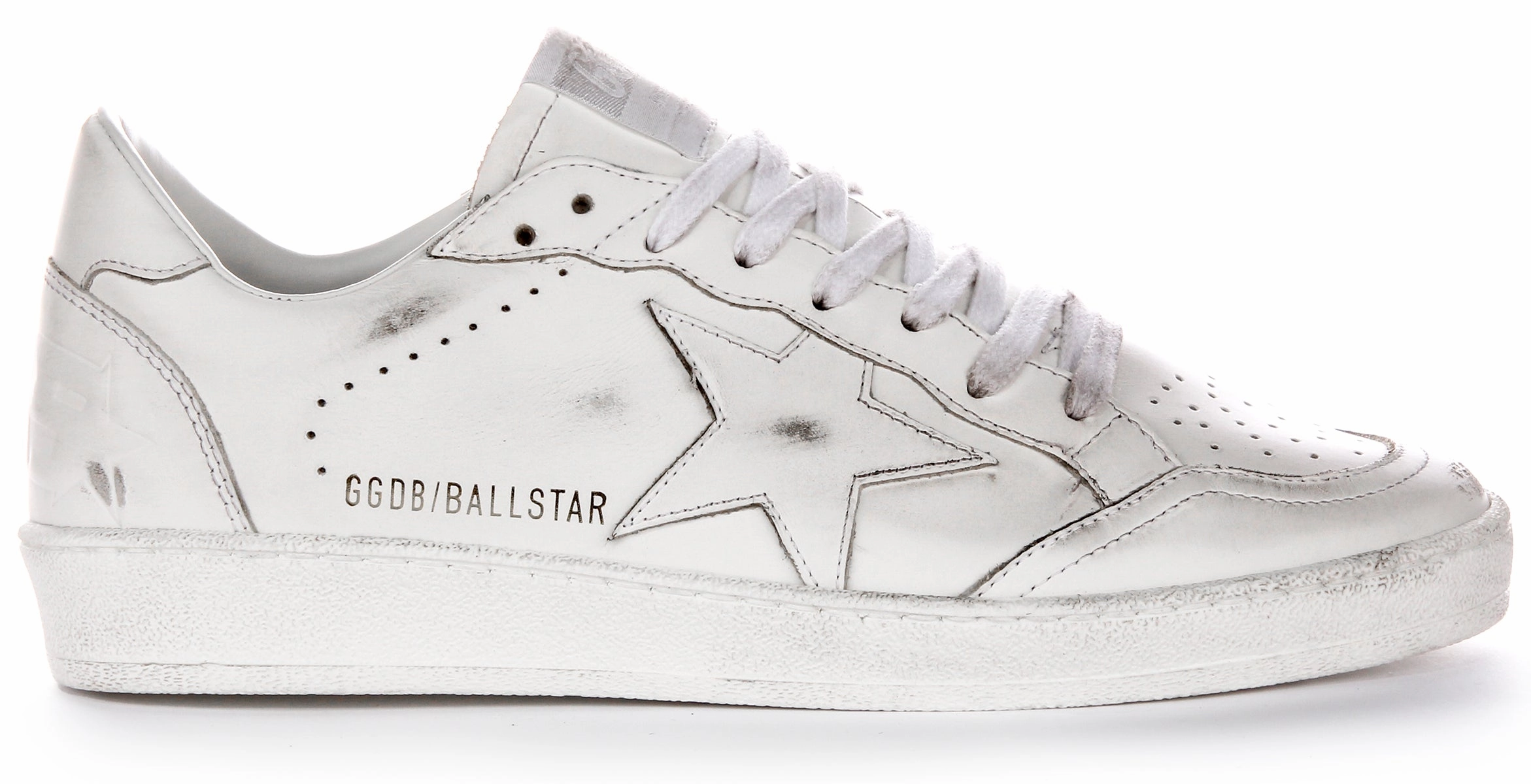 Golden Goose Ball Star In White For Men Shoes Golden Goose