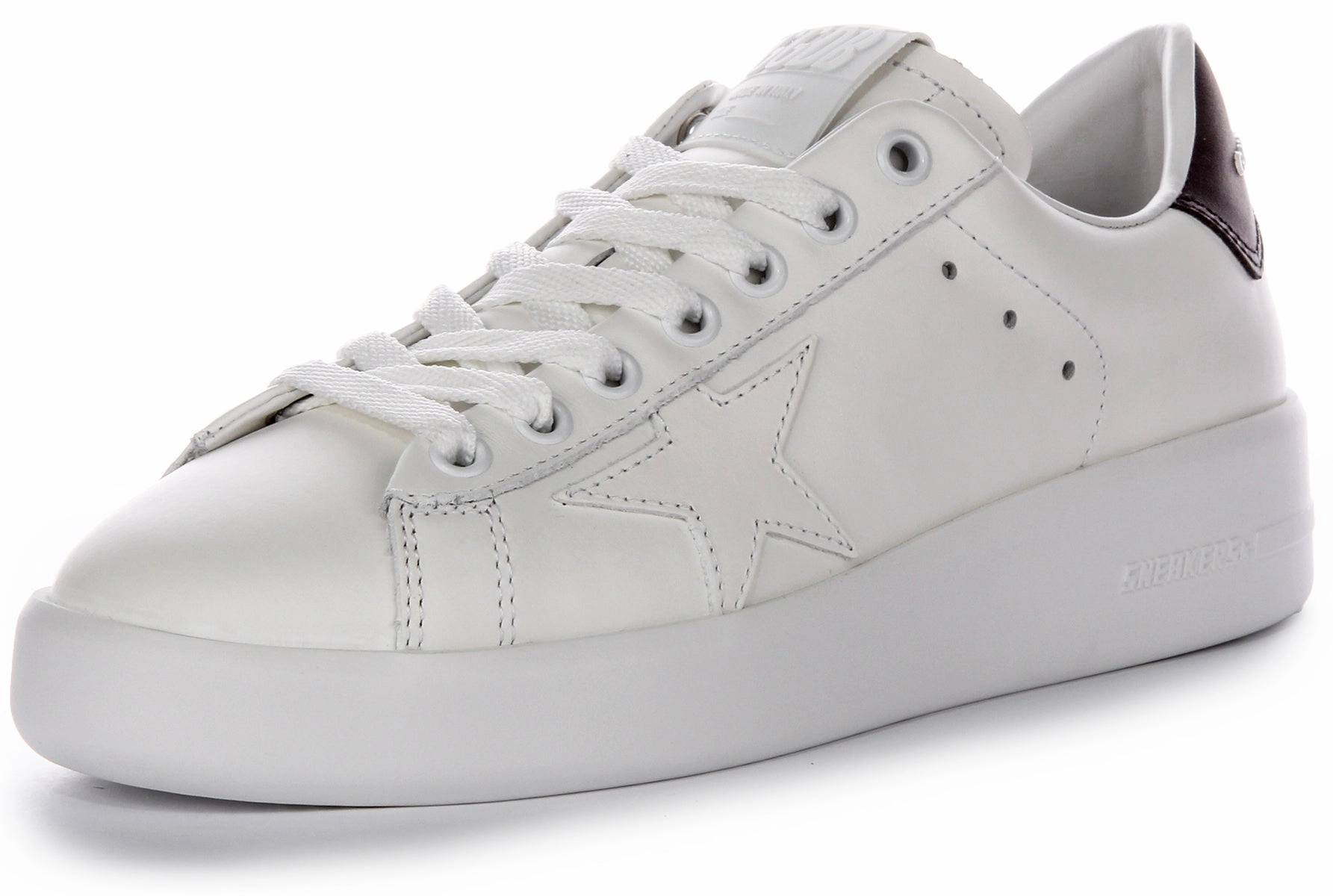 Golden Goose Pure Star New In White Black For Women Shoes Golden Goose