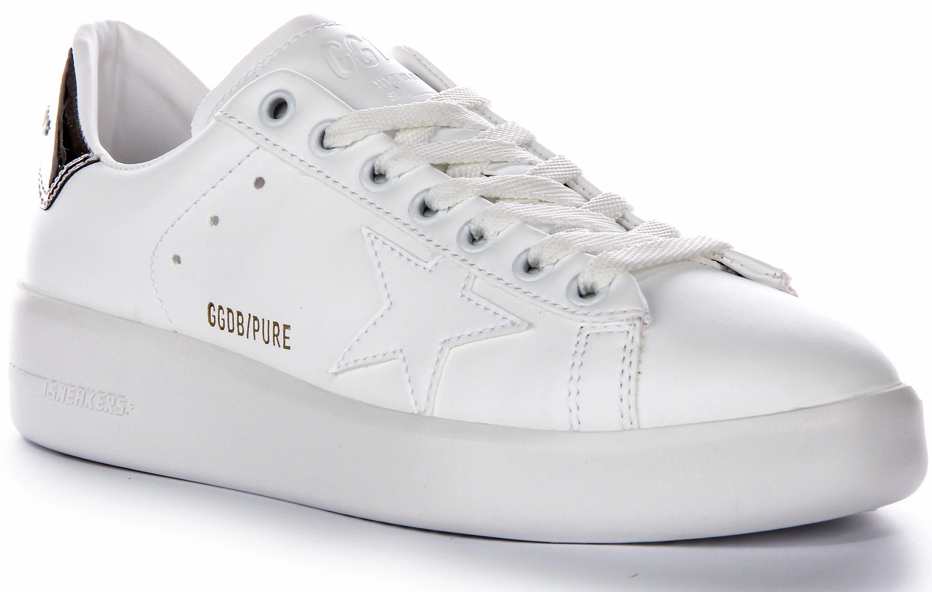 Golden Goose Pure Star New In White White For Women Shoes Golden Goose