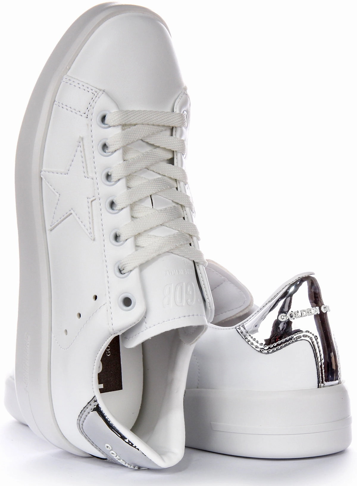 Golden Goose Pure Star New In White White For Women Shoes Golden Goose