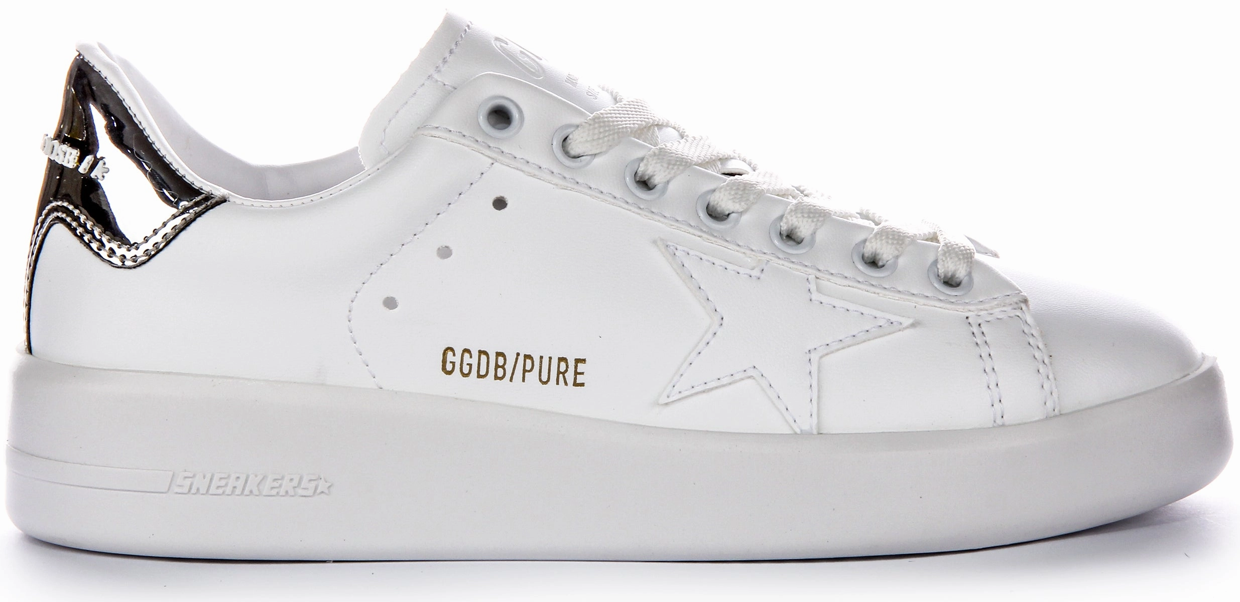 Golden Goose Pure Star New In White White For Women Shoes Golden Goose