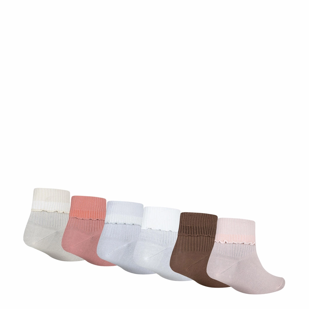 jordan 6 Pack Medium Fold Over Ankle Sock