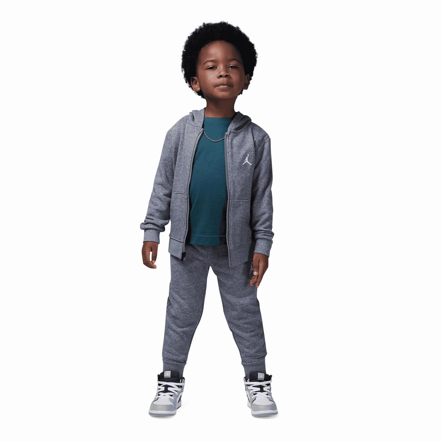 jordan Brooklyn Fleece Full Zip Hoody Set - Toddler