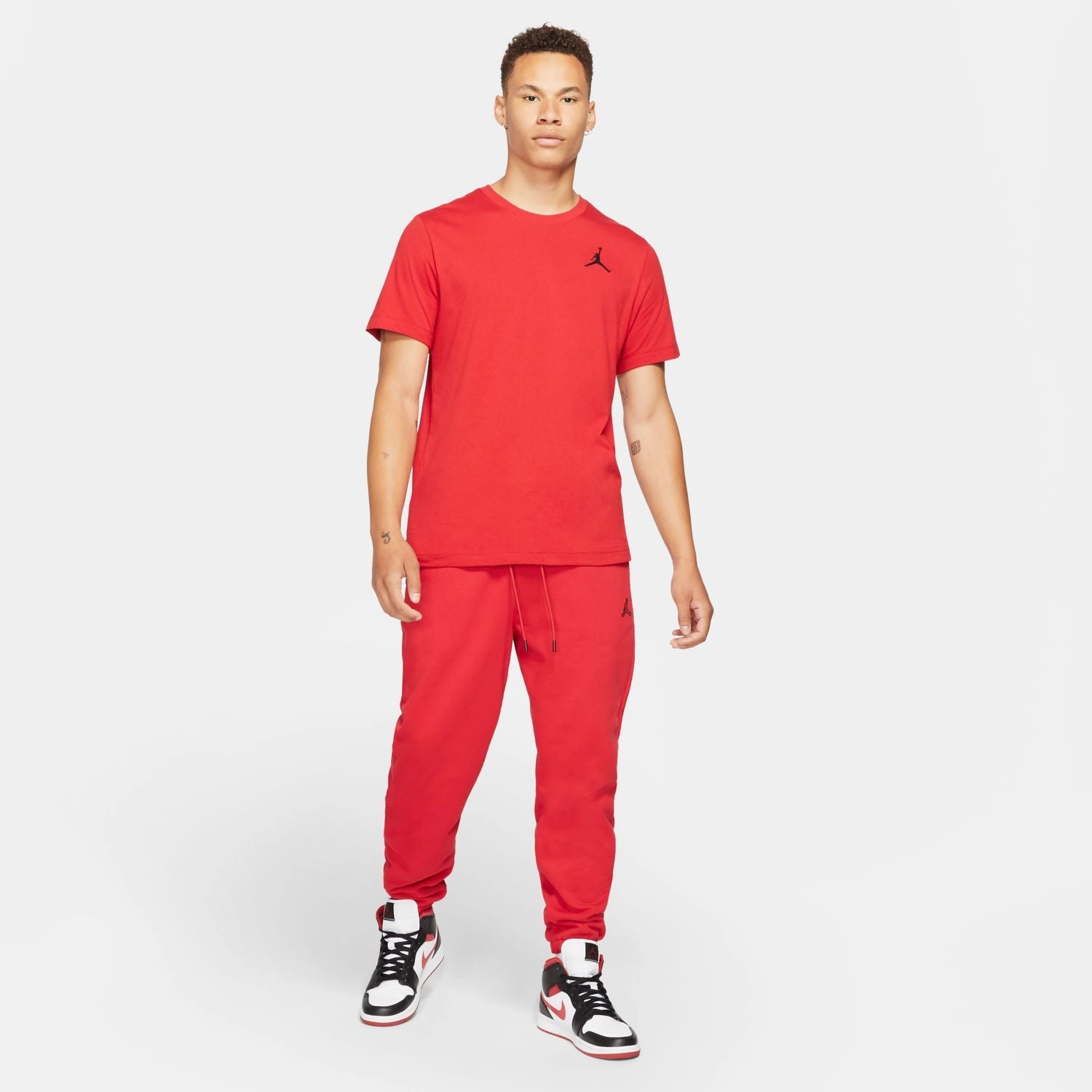 jordan Embroidered SS Crew Tee - Mens