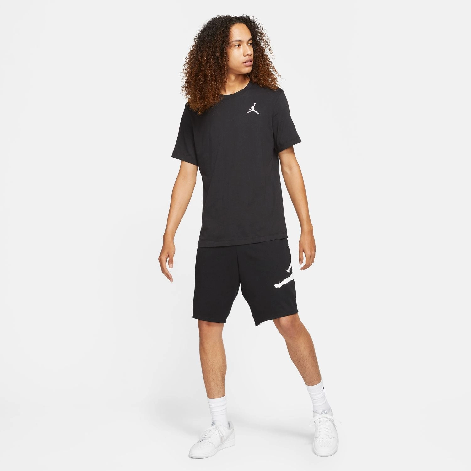 jordan Embroidered SS Crew Tee - Mens