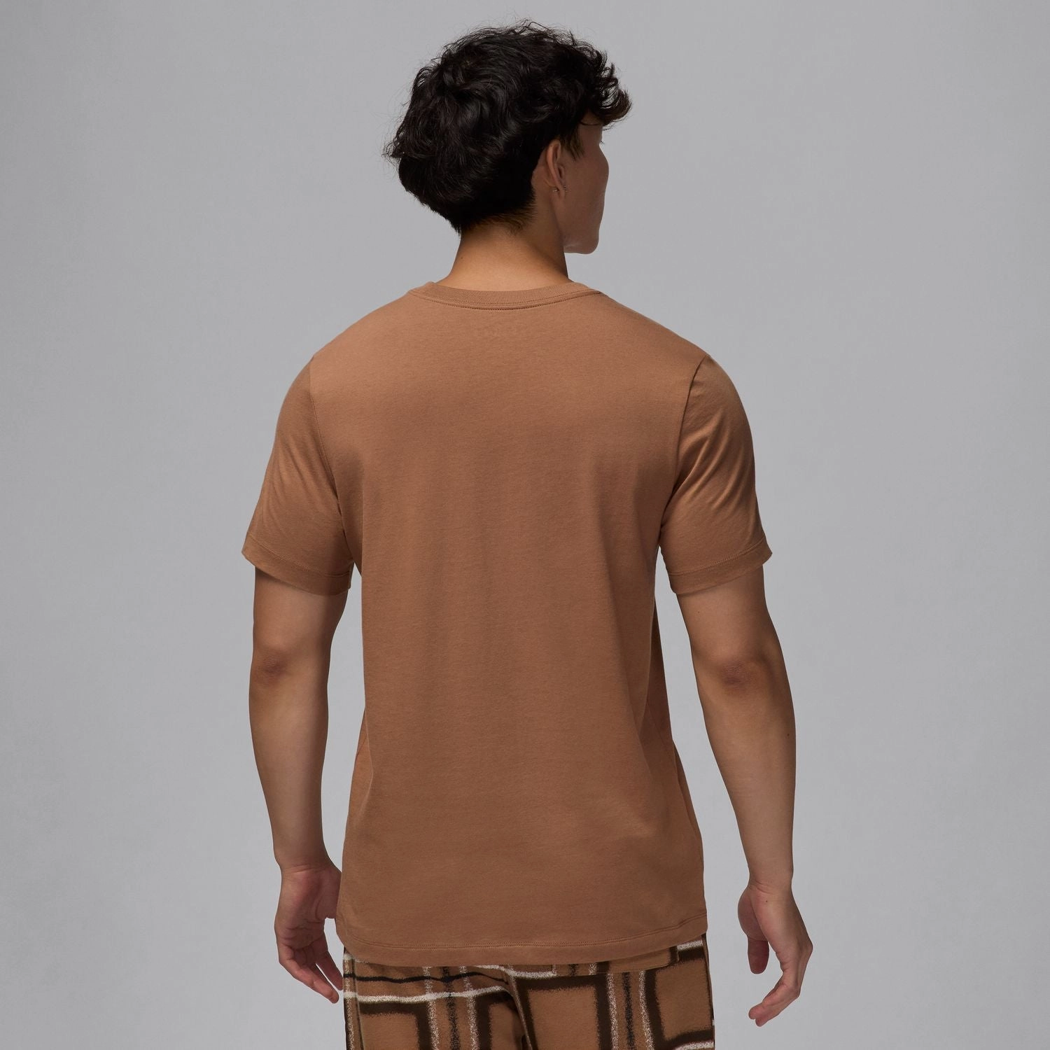 jordan Holiday Plaid Tee - Mens