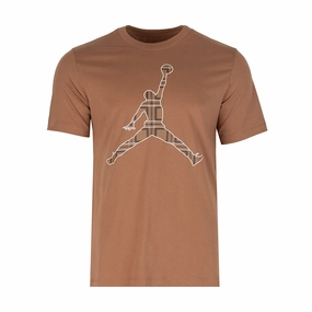 jordan Holiday Plaid Tee - Mens