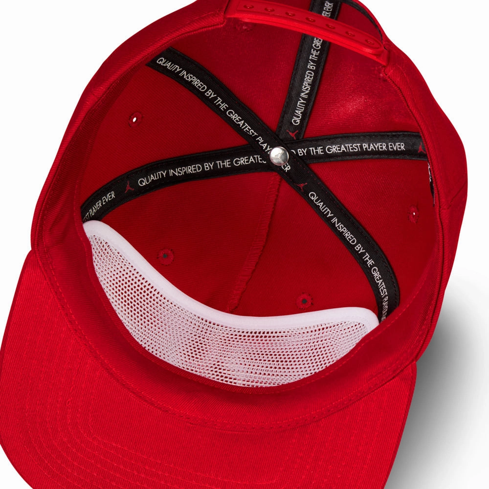 jordan Jordan Pro Cap Bred AJ1 Sneaker Patch Snapback