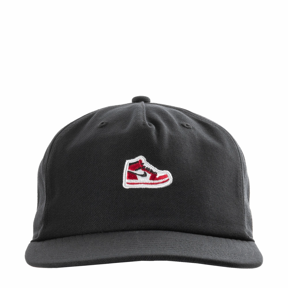 jordan Jordan Pro Cap Bred AJ1 Sneaker Patch Snapback