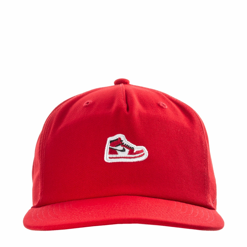 jordan Jordan Pro Cap Bred AJ1 Sneaker Patch Snapback