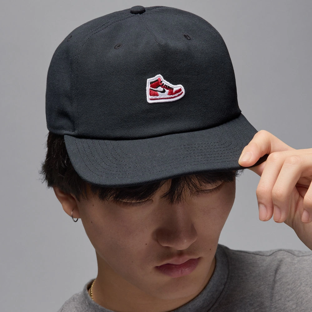 jordan Jordan Pro Cap Bred AJ1 Sneaker Patch Snapback