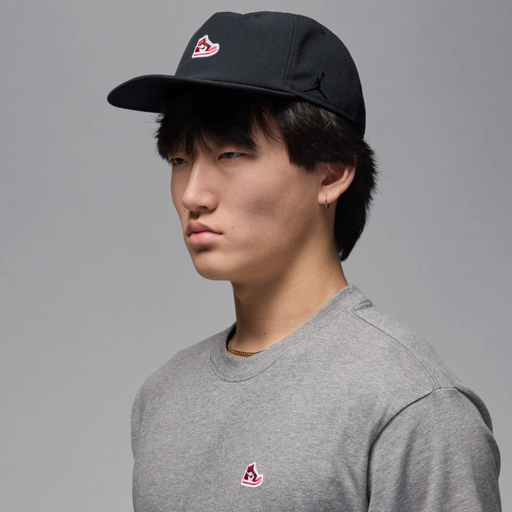 jordan Jordan Pro Cap Bred AJ1 Sneaker Patch Snapback