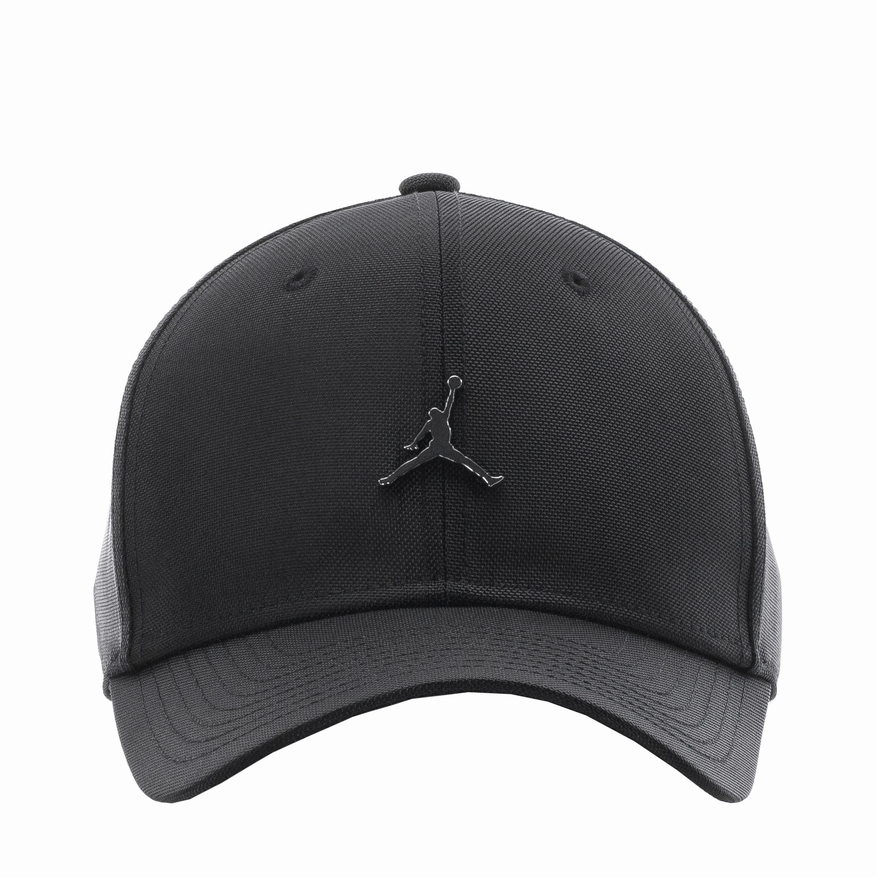 jordan Jordan Rise Cap Structured Curved Bill Metal Jumpman Strapback