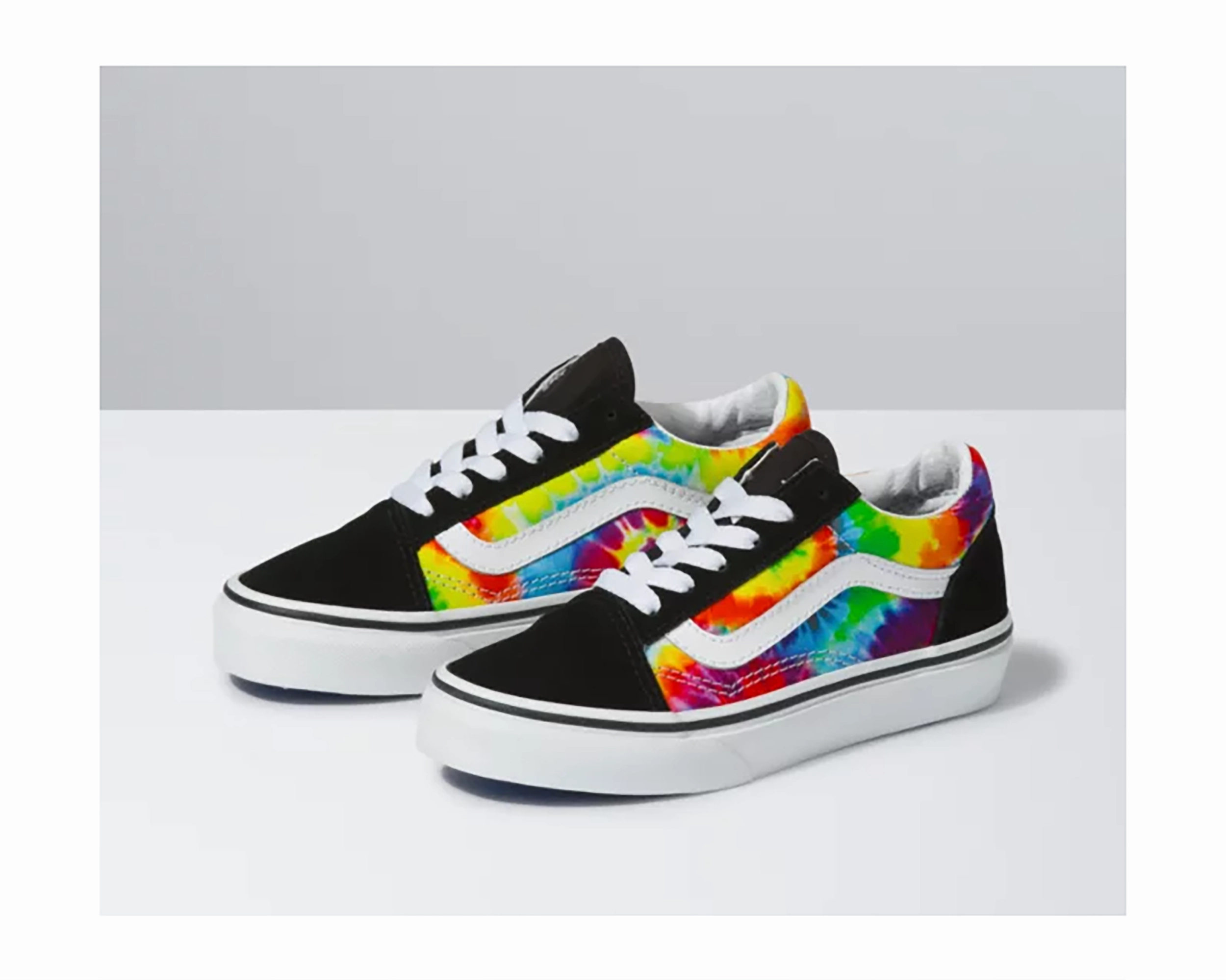 Junior Spiral Tie Dye Old Skool