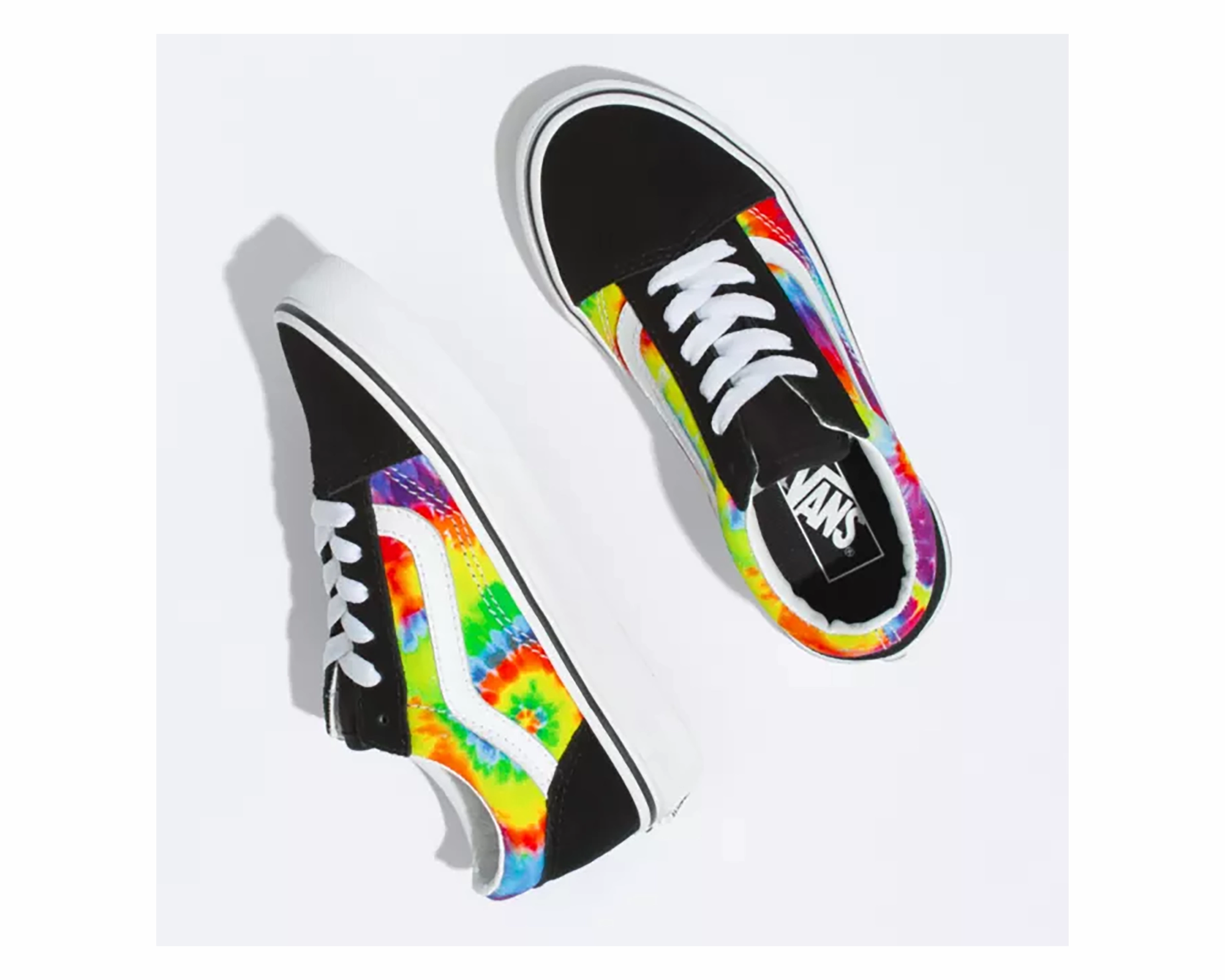 Junior Spiral Tie Dye Old Skool