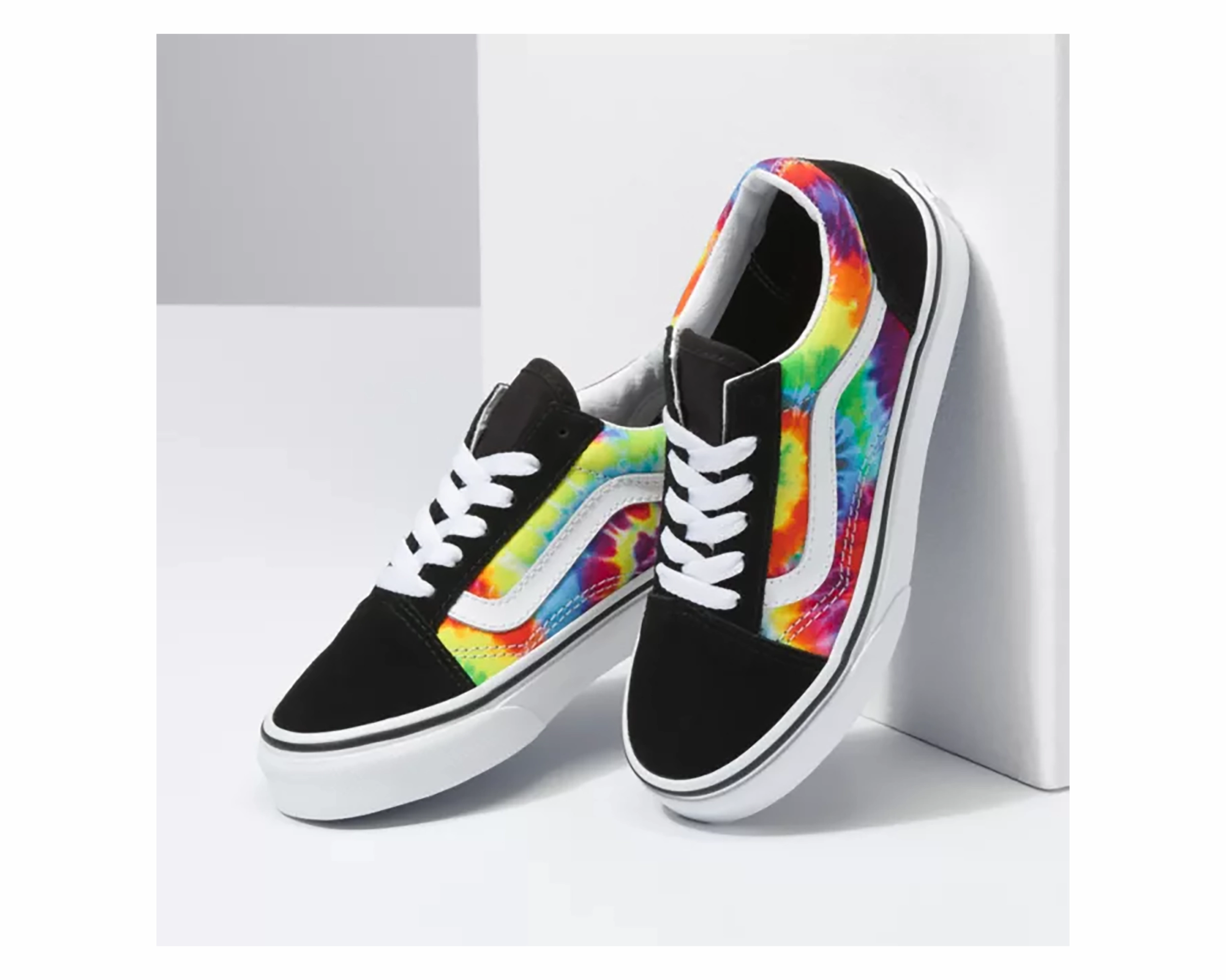 Junior Spiral Tie Dye Old Skool