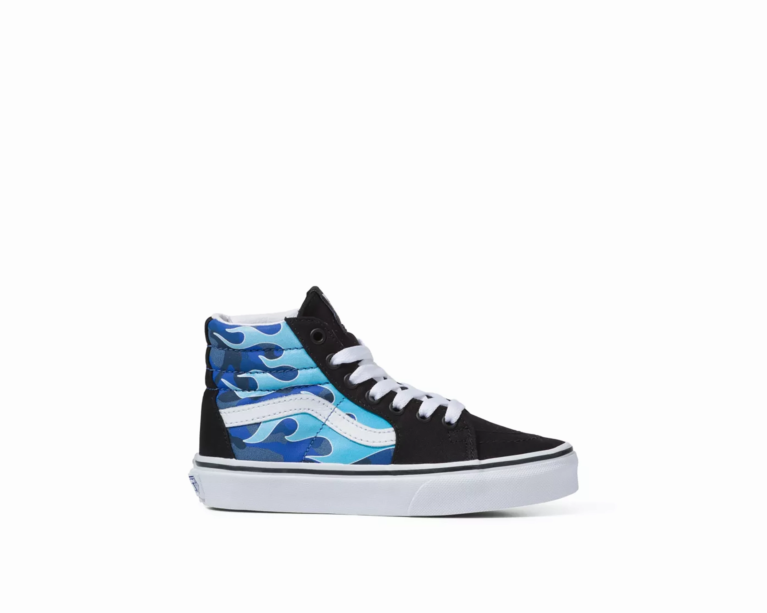 Kid`s Camo Flame Sk8-Hi