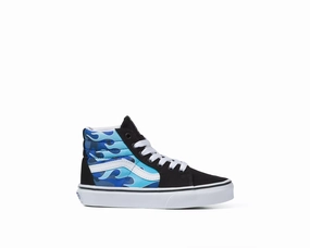Kid`s Camo Flame Sk8-Hi