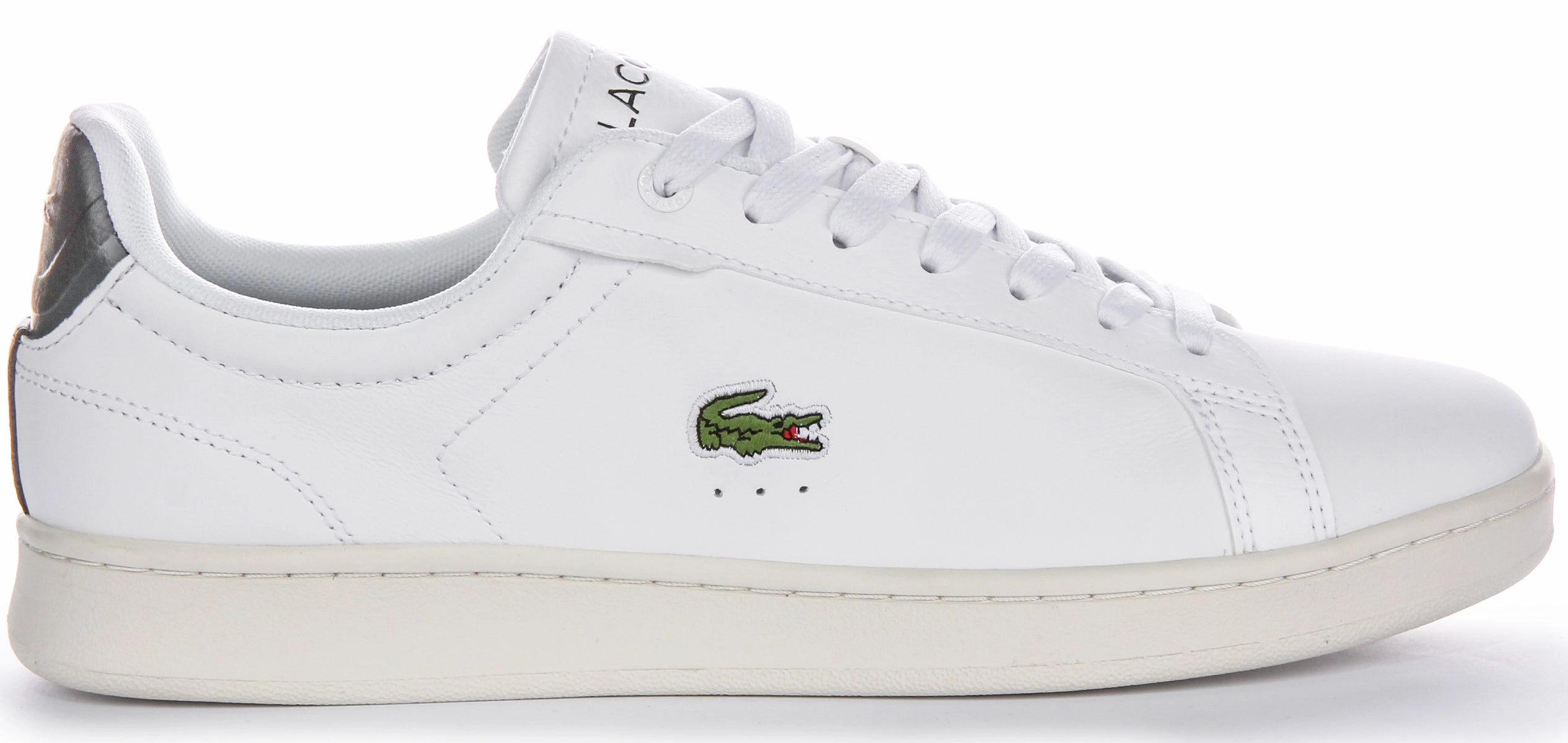 Lacoste Carnaby Pro In White Green For Men Shoes Lacoste