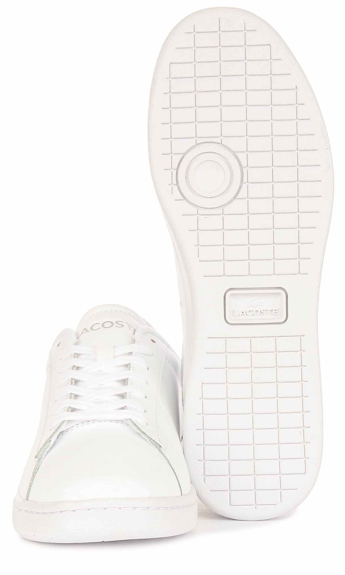 Lacoste Carnaby Set In White Green For Men Shoes Lacoste