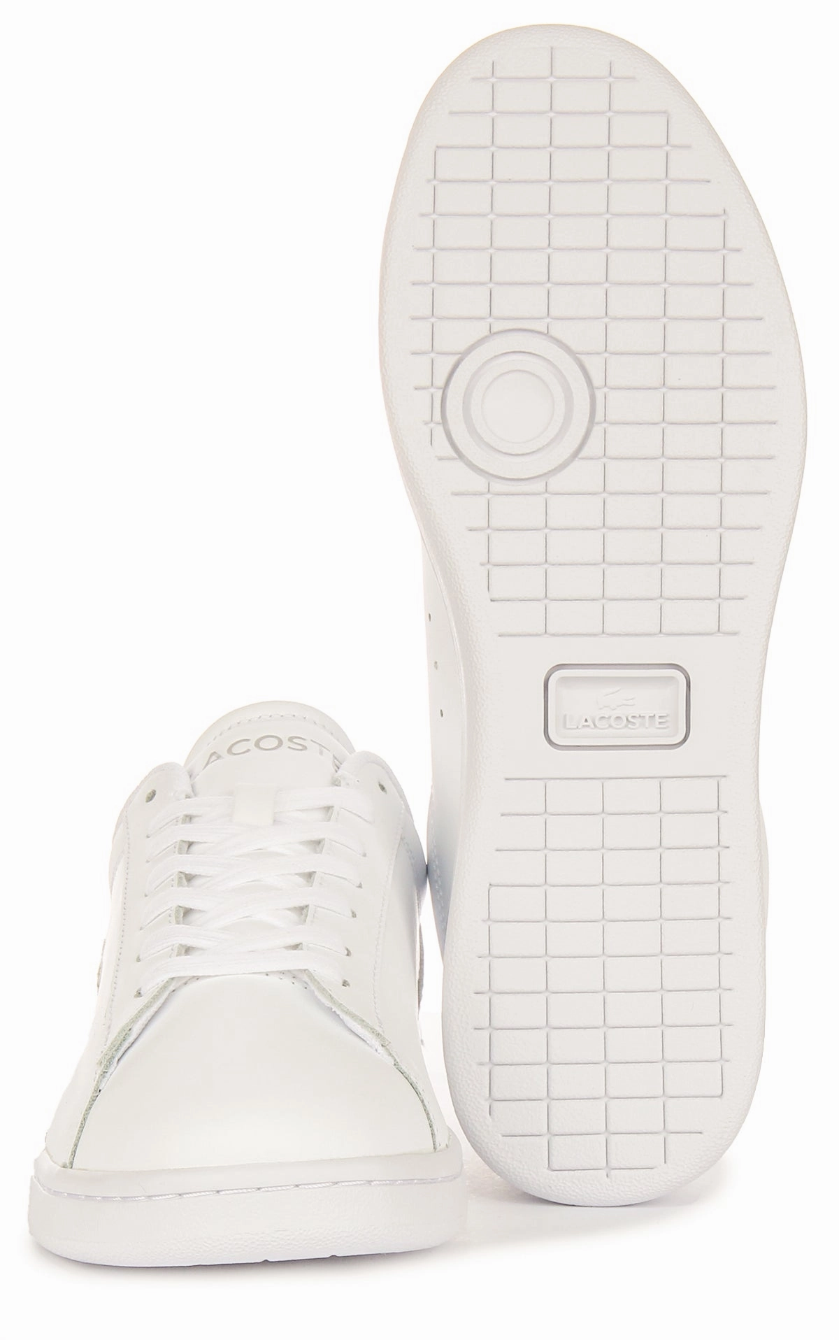 Lacoste Carnaby Set In White Navy For Men Shoes Lacoste