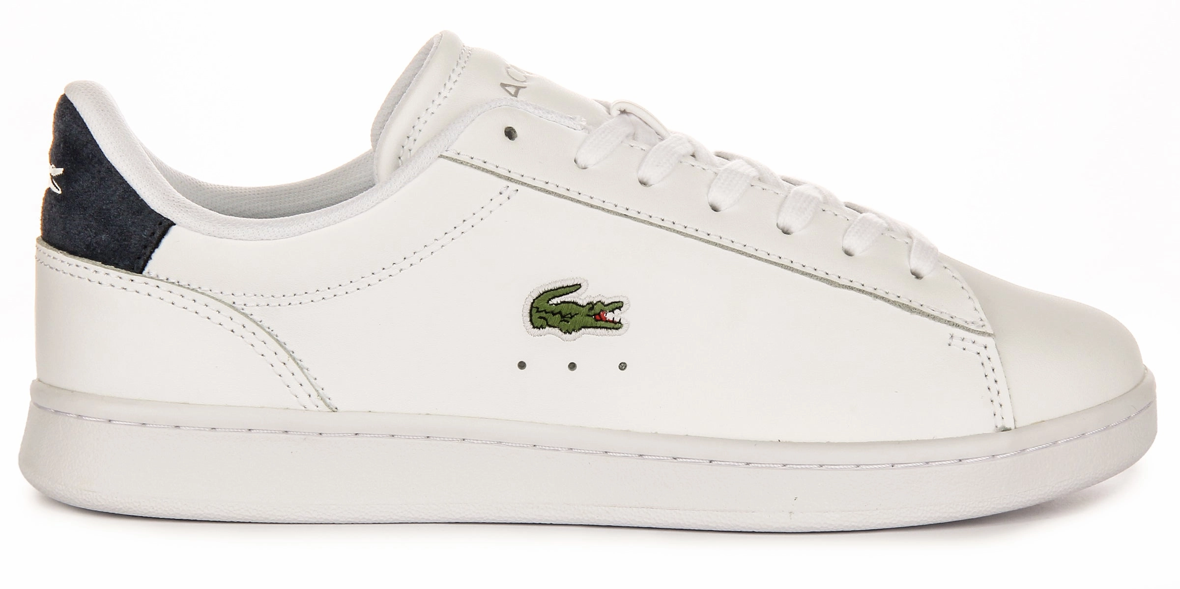 Lacoste Carnaby Set In White Navy For Men Shoes Lacoste