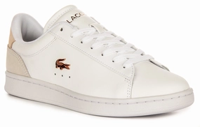 Lacoste Carnaby Set In White Pink For Women Shoes Lacoste
