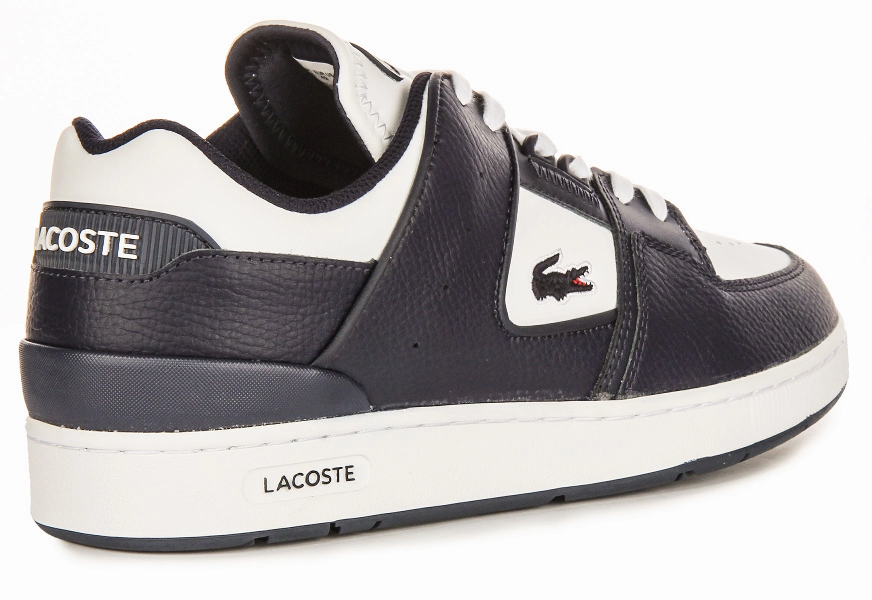 Lacoste Court Cage In Navy White For Men Shoes Lacoste